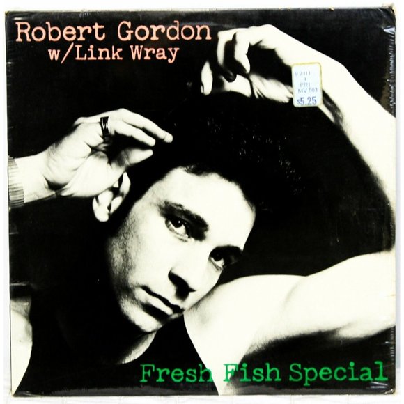 New VTG 1978 Robert Gordon w/ Link Wray Album Fresh Fish Special Record Vinyl LP - Picture 1 of 6